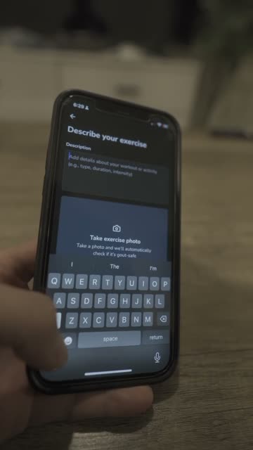 The GoutBuddy app on a phone.